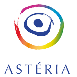 Logo Astéria blanc grand